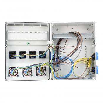 Preview: Stromverteiler (1x CEE 5P 16A + 2x CEE 5P 32A+ 8x 230V/16A)